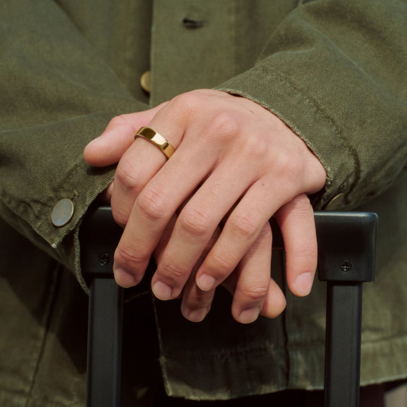 Умное кольцо Oura Ring 5 (размер 8), золотой/Gold в Екатеринбурге
