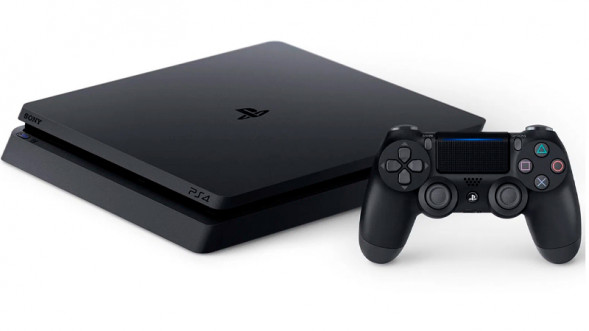 Игровая приставка Sony PlayStation 4 Slim 500 ГБ HDD, черный в Екатеринбурге