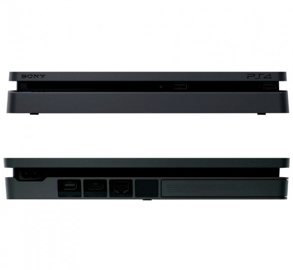 Игровая приставка Sony PlayStation 4 Slim 500 ГБ HDD, черный в Екатеринбурге
