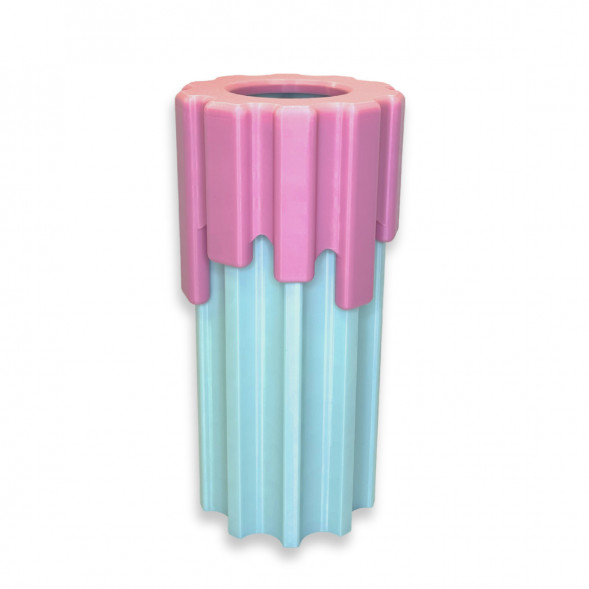 Ваза HatRom Drip, розовый - бирюзовый в Екатеринбурге