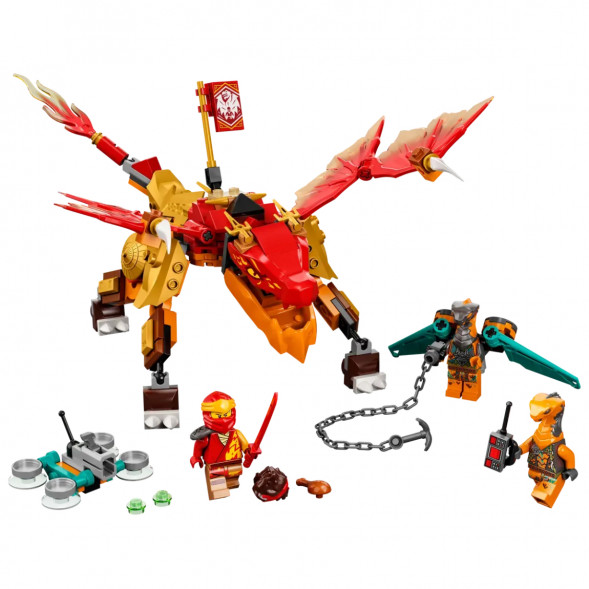 Конструктор LEGO Ninjago 71762 Огненный дракон ЭВО Кая в Екатеринбурге