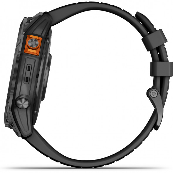 Умные часы Garmin Fenix 7X Solar серый с черным ремешком 010-02541-01 в Екатеринбурге