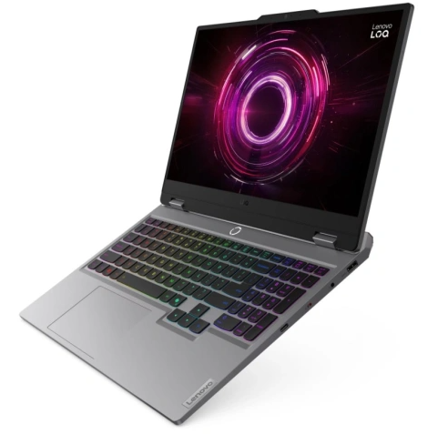 Ноутбук Lenovo LOQ 15AHP10 (83JG003EPB) (15.6 &amp;quot;, Ryzen 7 250 3.3 ГГц, 8 ядер, 16 Гб DDR5, 512 Гб SSD, GeForce RTX 5050, Windows 11 Home), Серый в Екатеринбурге