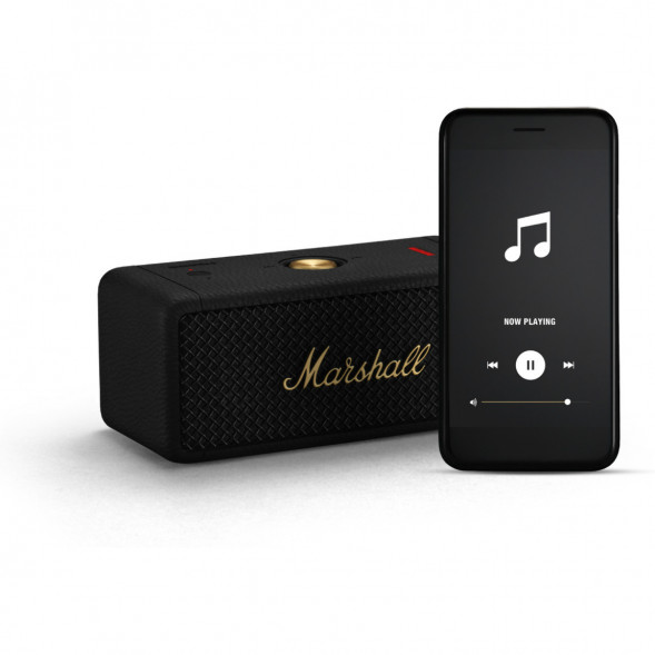 Портативная акустика Marshall Emberton II, 20 Вт, Black/Brass в Екатеринбурге