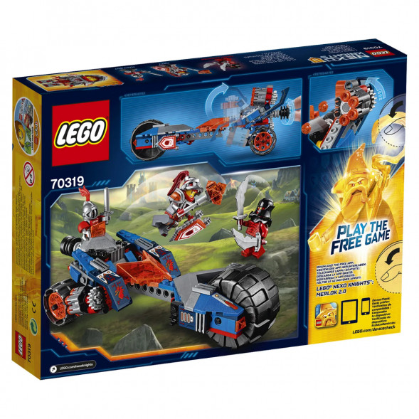 Конструктор LEGO Nexo Knights 70319 Молниеносная машина Мэйси в Екатеринбурге
