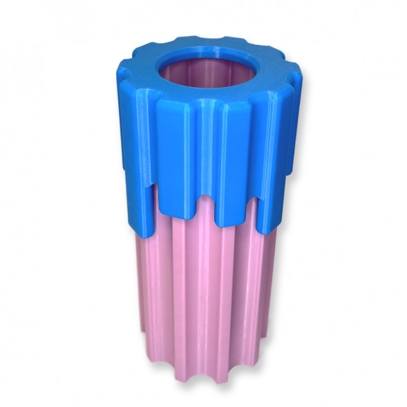 Ваза HatRom Drip, розовый - синий в Екатеринбурге