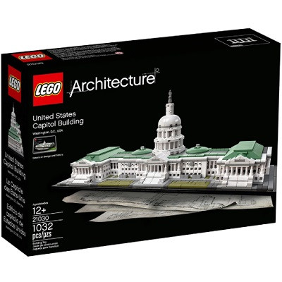 Конструктор LEGO Architecture 21030 Капитолий в Екатеринбурге