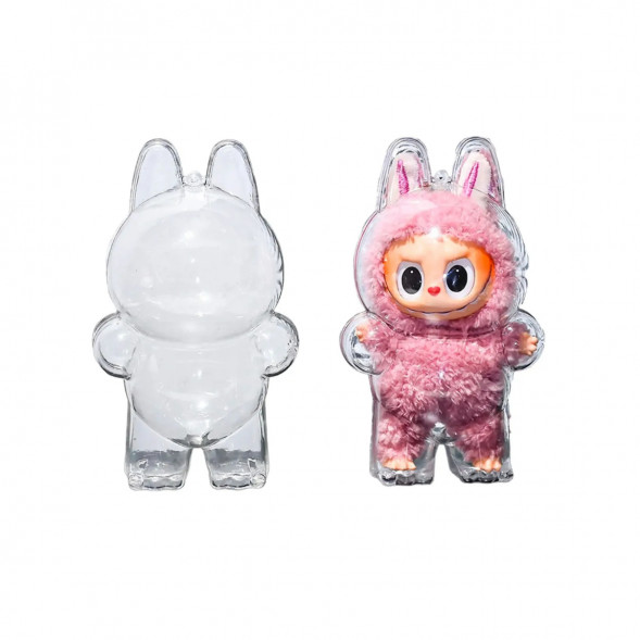 Защитный чехол Pop Mart Labubu Case Clear Acrylic Protective Display Box for V1 в Екатеринбурге