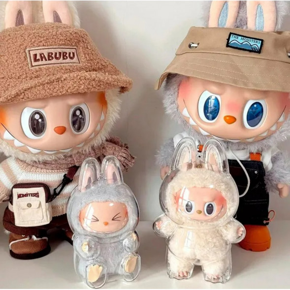 Защитный чехол Pop Mart Labubu Case Clear Acrylic Protective Display Box for V1 в Екатеринбурге