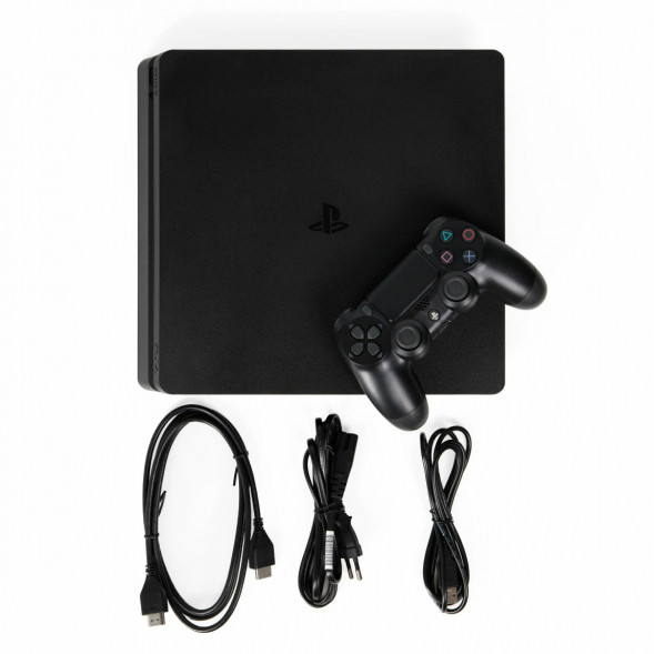 Игровая приставка Sony PlayStation 4 Slim 1TB black в Екатеринбурге