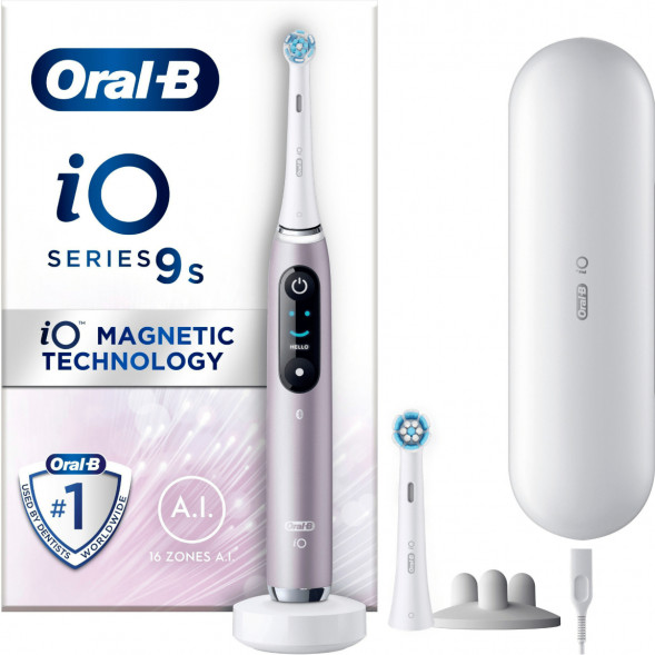 Электрическая зубная щетка Oral-B iO Series 9s (387194), Розовый кварц в Екатеринбурге