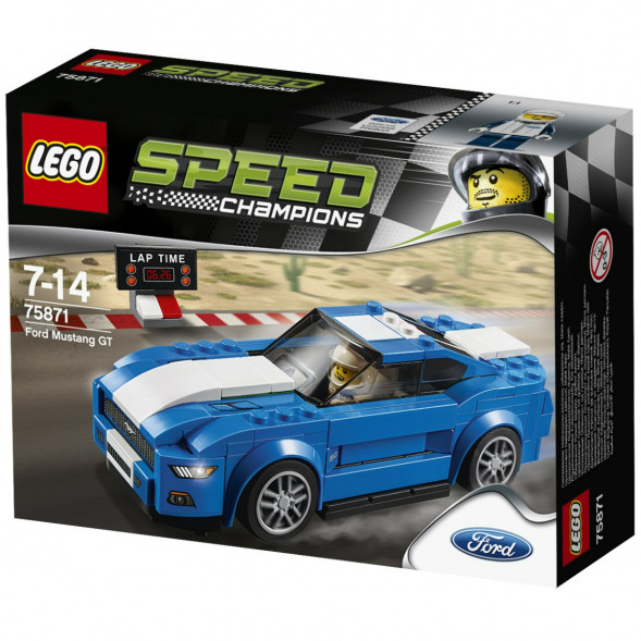 Конструктор LEGO Speed Champions 75871 Ford Mustang GT в Екатеринбурге