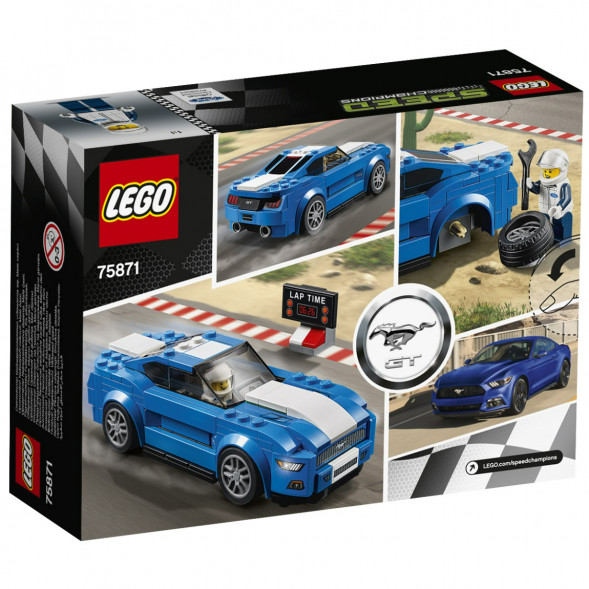 Конструктор LEGO Speed Champions 75871 Ford Mustang GT в Екатеринбурге