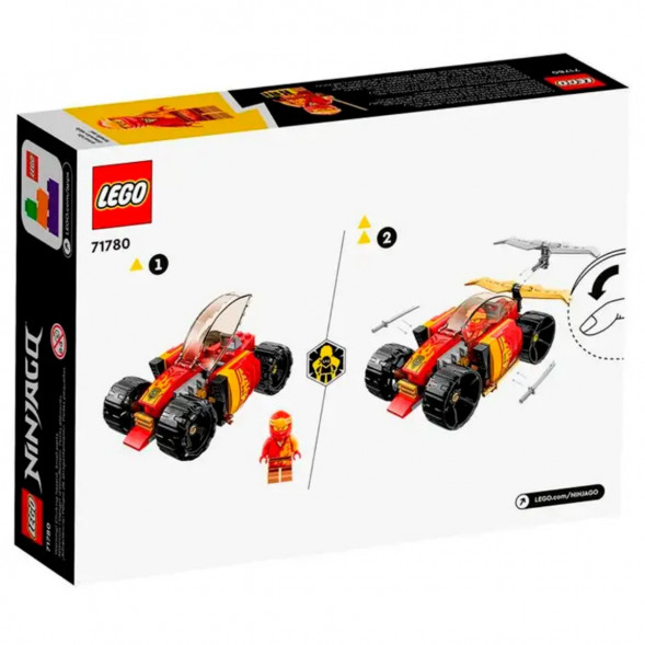 Конструктор LEGO Ninjago 71780 Гоночный автомобиль ниндзя Кая в Екатеринбурге