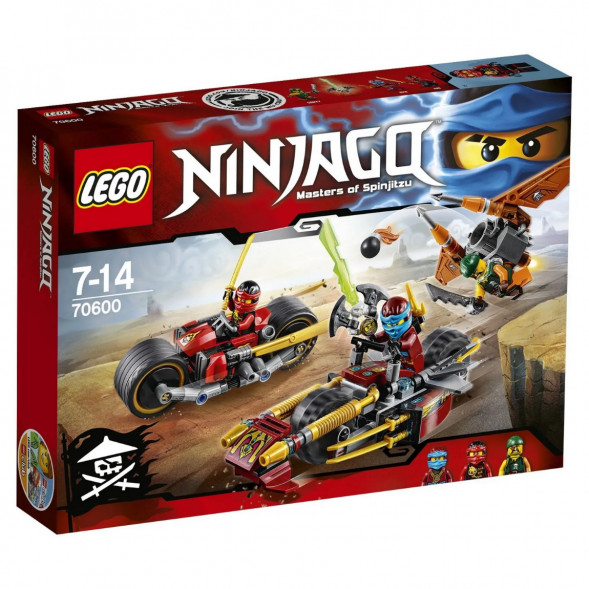 Конструктор LEGO Ninjago 70600 Погоня на мотоциклах в Екатеринбурге
