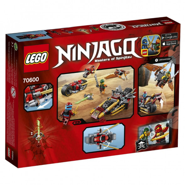 Конструктор LEGO Ninjago 70600 Погоня на мотоциклах в Екатеринбурге