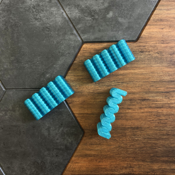 Мыльница HatRom ZigZag, голубой в Екатеринбурге