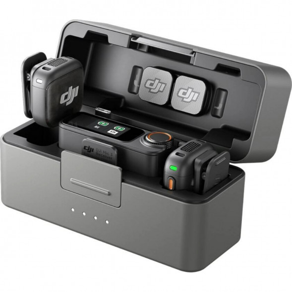 Беспроводной микрофон DJI Mic 3 (2 TX + 1 RX + Charging Case) в Екатеринбурге
