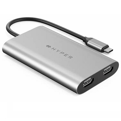 Адаптер HyperDrive Dual 4K HDMI для MacBook M1/M2 в Екатеринбурге