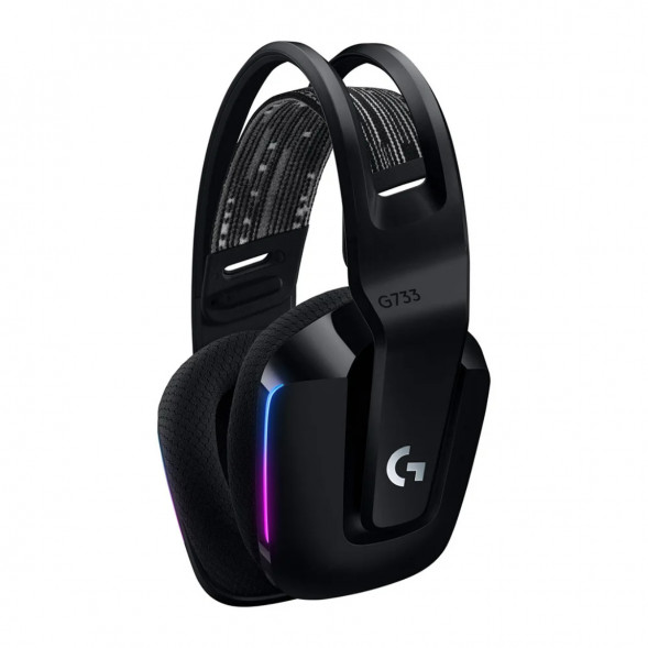 Игровая гарнитура Logitech G733 RGB Lightspeed Wireless, черный в Екатеринбурге