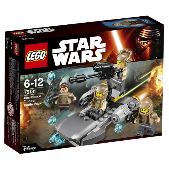 Конструктор LEGO Star Wars 75131 Боевой набор Сопротивления в Екатеринбурге