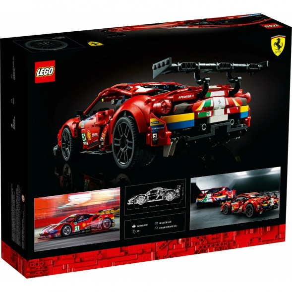 Конструктор LEGO Technic 42125 Ferrari 488 GTE &amp;quot;AF Corse #51&amp;quot; в Екатеринбурге