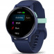 Умные часы Garmin Vivoactive 5, синие с металлически-синим безелем и силиконовым ремешком 010-02862-12 в Екатеринбурге