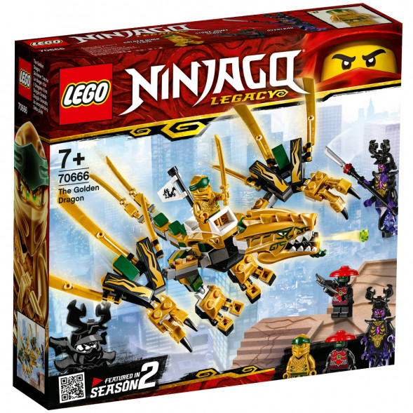 Конструктор LEGO Ninjago 70666 Золотой Дракон в Екатеринбурге