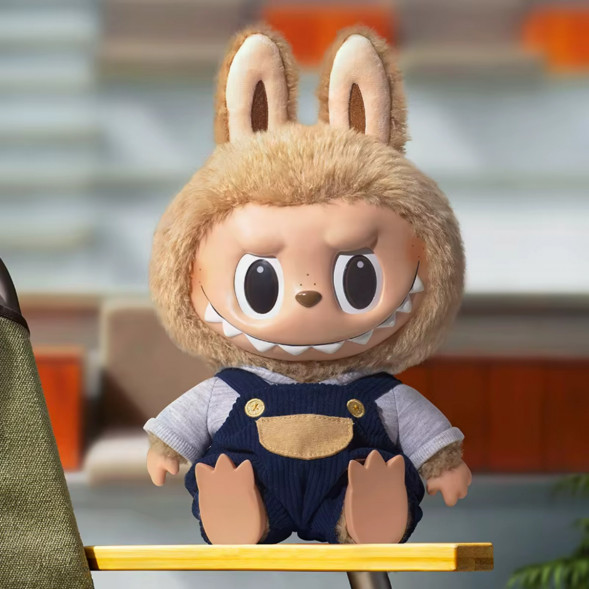 Коллекционная фигурка POP MART Labubu Time to chill Vinyl Plush Doll в Екатеринбурге