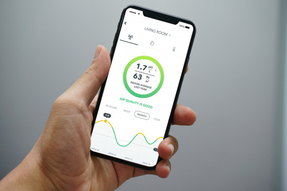 Детектор радона Airthings Wave 2-го поколения в Екатеринбурге