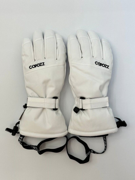Перчатки горнолыжные сноубордические Copozz (белый, L) в Екатеринбурге