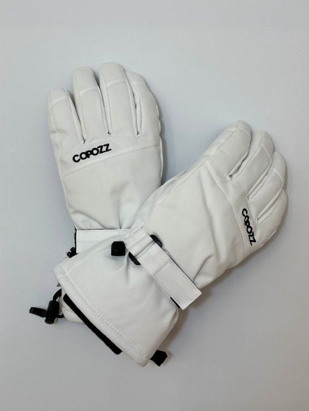 Перчатки горнолыжные сноубордические Copozz (белый, L) в Екатеринбурге