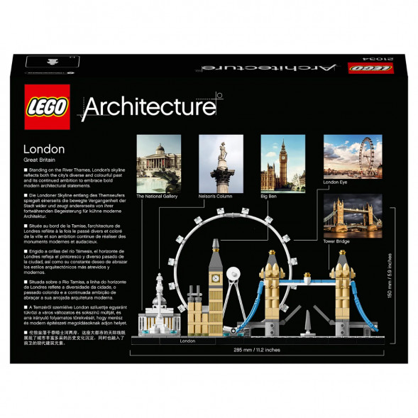 Конструктор LEGO Architecture 21034 Лондон в Екатеринбурге