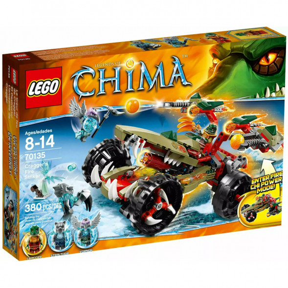 Конструктор LEGO Legends of Chima 70135 Огненный Страйкер Краггера в Екатеринбурге