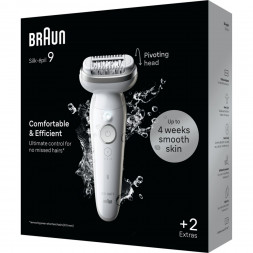 Эпилятор Braun Silk-epil 9 SES 9-011, Silver