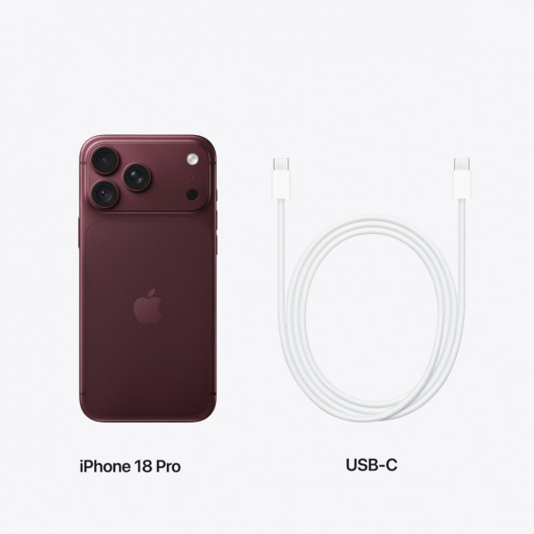 Смартфон Apple iPhone 18 Pro 256GB (SIM + eSIM), Burgundy в Екатеринбурге