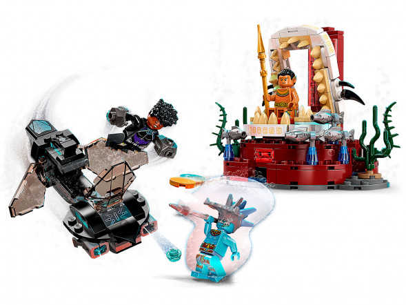 Конструктор LEGO Super Heroes 76213 Тронный зал короля Нэмора в Екатеринбурге