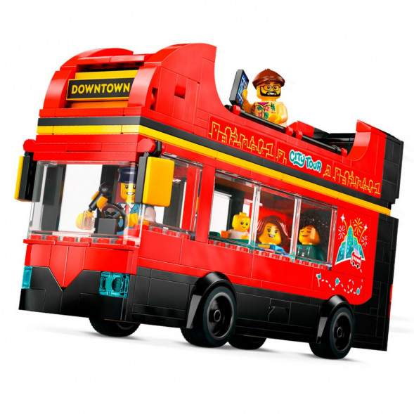 Конструктор LEGO City 60407 Красный двухэтажный экскурсионный автобус в Екатеринбурге