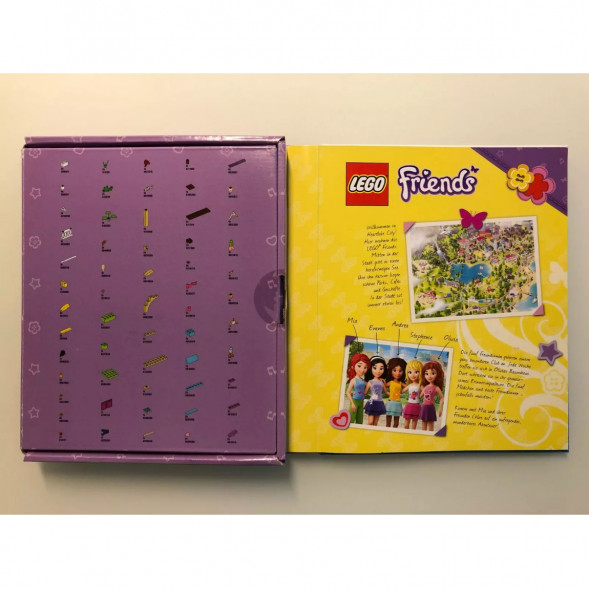 Книга и набор кубиков LEGO Friends Buch &amp;amp; Steine-Set Zwei Freundinnen auf Schatzsuche в Екатеринбурге