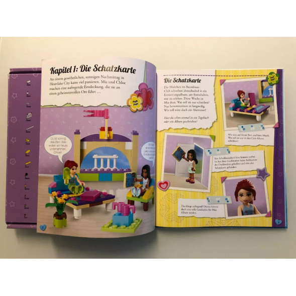 Книга и набор кубиков LEGO Friends Buch &amp;amp; Steine-Set Zwei Freundinnen auf Schatzsuche в Екатеринбурге