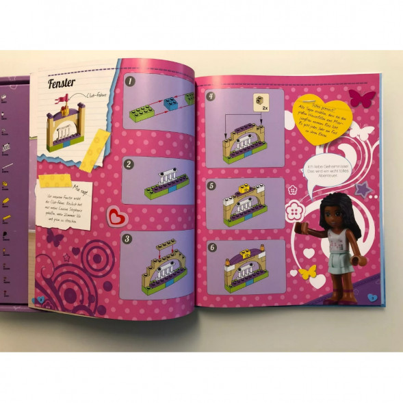 Книга и набор кубиков LEGO Friends Buch &amp;amp; Steine-Set Zwei Freundinnen auf Schatzsuche в Екатеринбурге