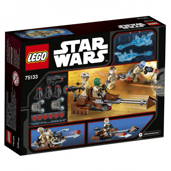 Конструктор LEGO Star Wars 75133 Боевой набор Повстанцев в Екатеринбурге