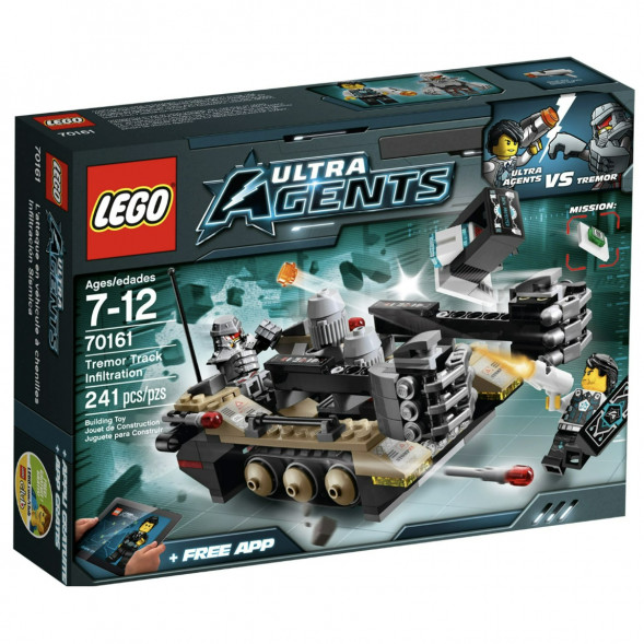 Конструктор LEGO Ultra Agents 70161 Проникновение гусеничного танка Тремора в Екатеринбурге
