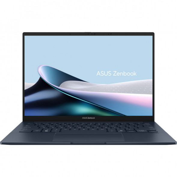Ноутбук ASUS Zenbook 14 UX3405CA-ST1350 (14&amp;quot;, OLED, Intel Core Ultra 5 225H 1.7ГГц, 14-ядер, 16ГБ LPDDR5x, 512ГБ SSD, Intel Arc 130T, без ОС), синий в Екатеринбурге