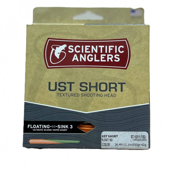 Рыболовная леска Scientific Anglers UST Short St-10/11-F/S3 Floating - SD - Sink 3 125130 в Екатеринбурге