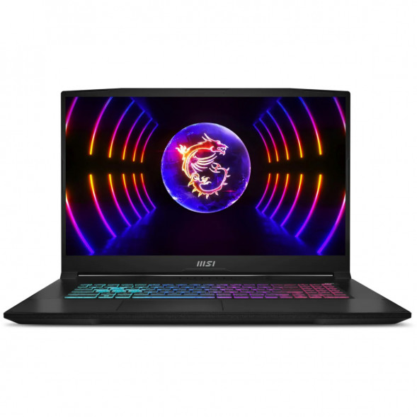 Ноутбук MSI Katana 17 B13VEK-1624XRUY (17.3&amp;quot;, IPS, Intel Core i5 13420H 2.1ГГц, 8 ядер, 16ГБ DDR5, 512ГБ SSD, NVIDIA GeForce RTX 4050 - 6 ГБ, без ОС), черный в Екатеринбурге