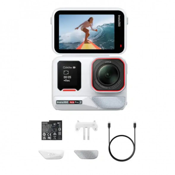 Экшн-камера Insta360 Ace Pro 2, Arctic White в Екатеринбурге