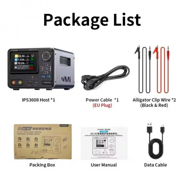 Лабораторный блок питания Fnirsi IPS-3608 в Екатеринбурге