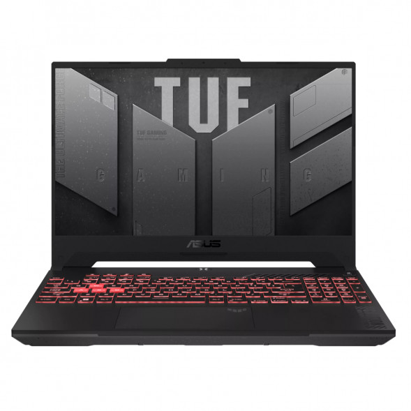 Ноутбук ASUS TUF Gaming A17 FA707NUG-HX156 (17.3&amp;quot;, IPS, 6 ядер, AMD Ryzen 7 7445HS 3.2 ГГц, 16 ГБ DDR5, SSD 512 ГБ, NVIDIA GeForce RTX 4050 - 6 ГБ, без ОС), черный в Екатеринбурге