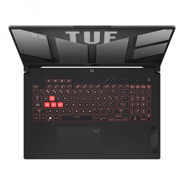 Ноутбук ASUS TUF Gaming A17 FA707NUG-HX156 (17.3&amp;quot;, IPS, 6 ядер, AMD Ryzen 7 7445HS 3.2 ГГц, 16 ГБ DDR5, SSD 512 ГБ, NVIDIA GeForce RTX 4050 - 6 ГБ, без ОС), черный в Екатеринбурге